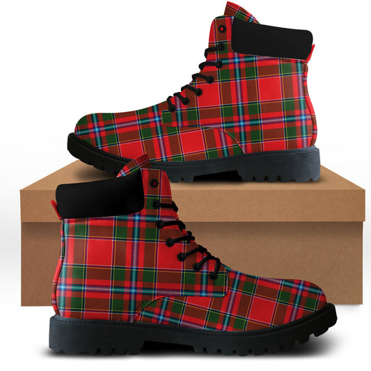 Butter Tartan Plaid All Season Boots