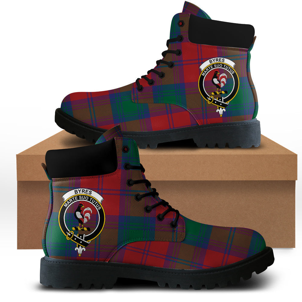 Byres (Byses) Tartan Plaid All Season Boots