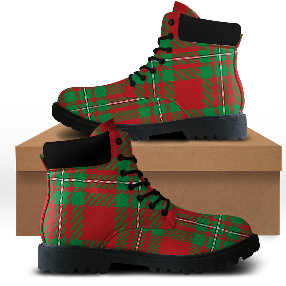 Callander Modern Tartan Plaid All Season Boots