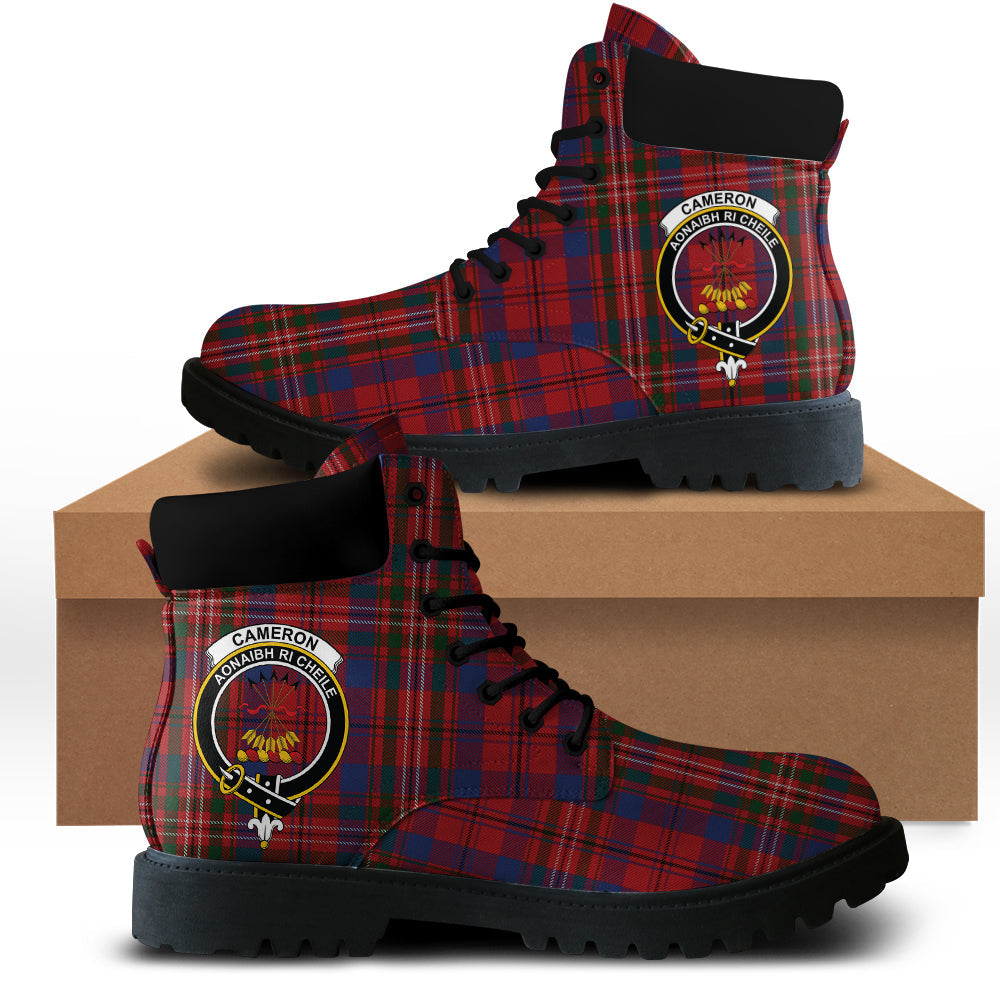 Cameron of Locheil Tartan Plaid All Season Boots