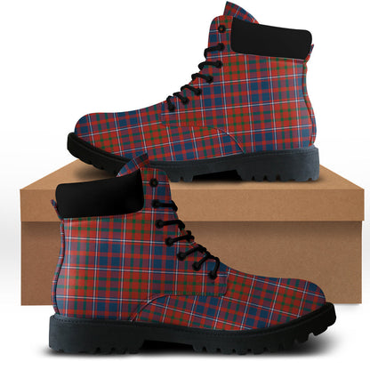 Cameron of Lochiel Ancient Tartan Plaid All Season Boots