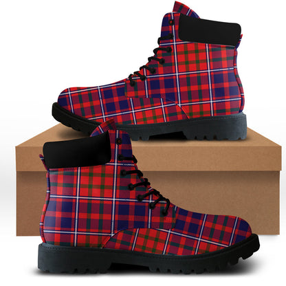 Cameron of Lochiel Modern Tartan Plaid All Season Boots