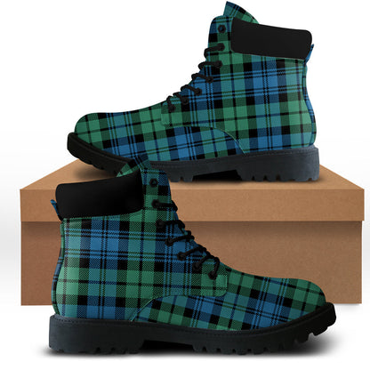 Campbell Ancient 01 Tartan Plaid All Season Boots