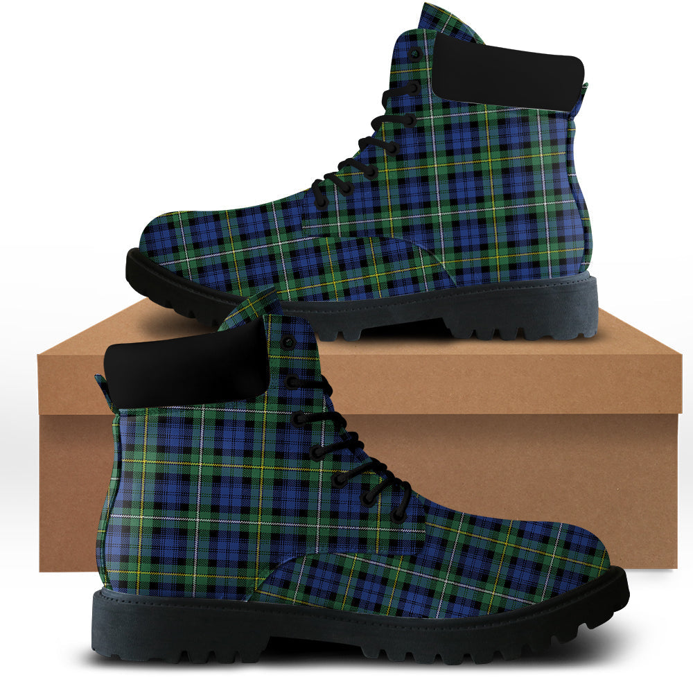 Campbell Argyll Ancient Tartan Plaid All Season Boots