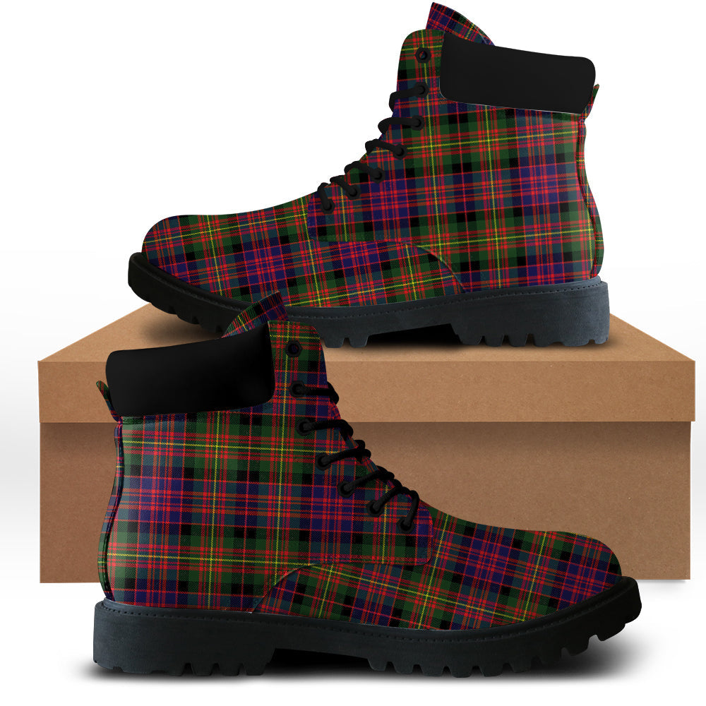 Carnegie Modern Tartan Plaid All Season Boots