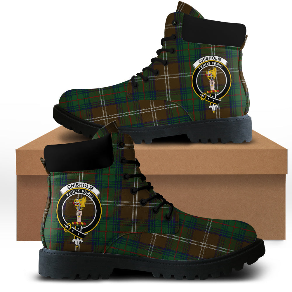 Chisholm Hunting Tartan Plaid All Season Boots