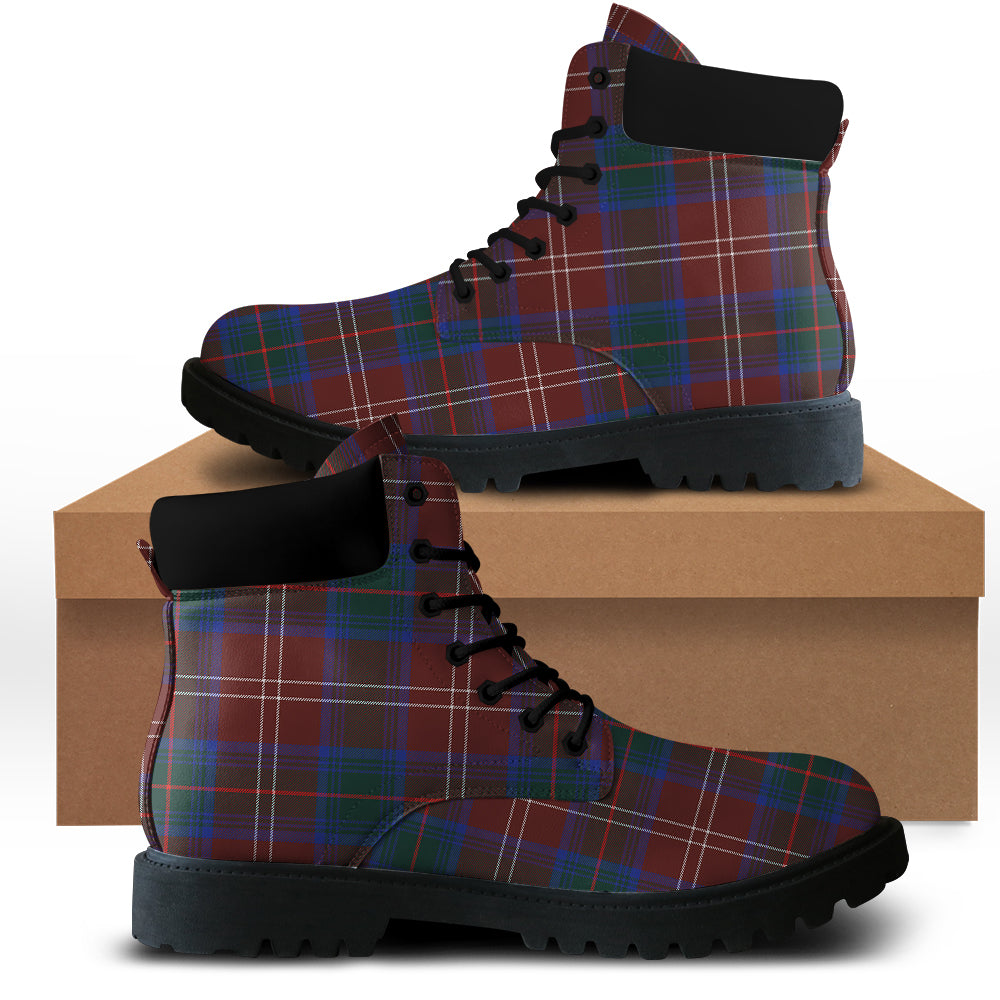 Chisholm Hunting Modern Tartan Plaid All Season Boots