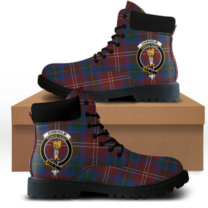 Chisholm Hunting Modern Tartan Plaid All Season Boots