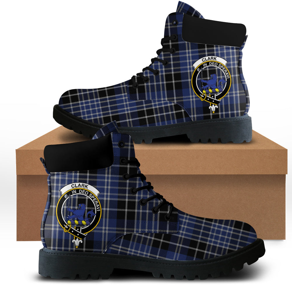 Clark (Lion) Tartan Plaid All Season Boots