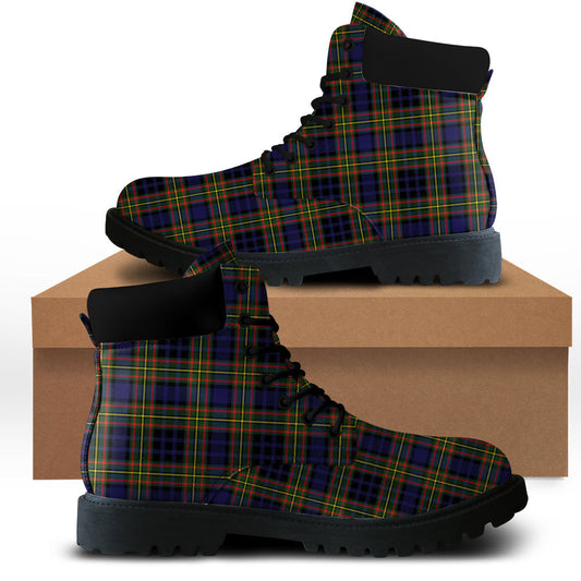 Clelland Modern Tartan Plaid All Season Boots