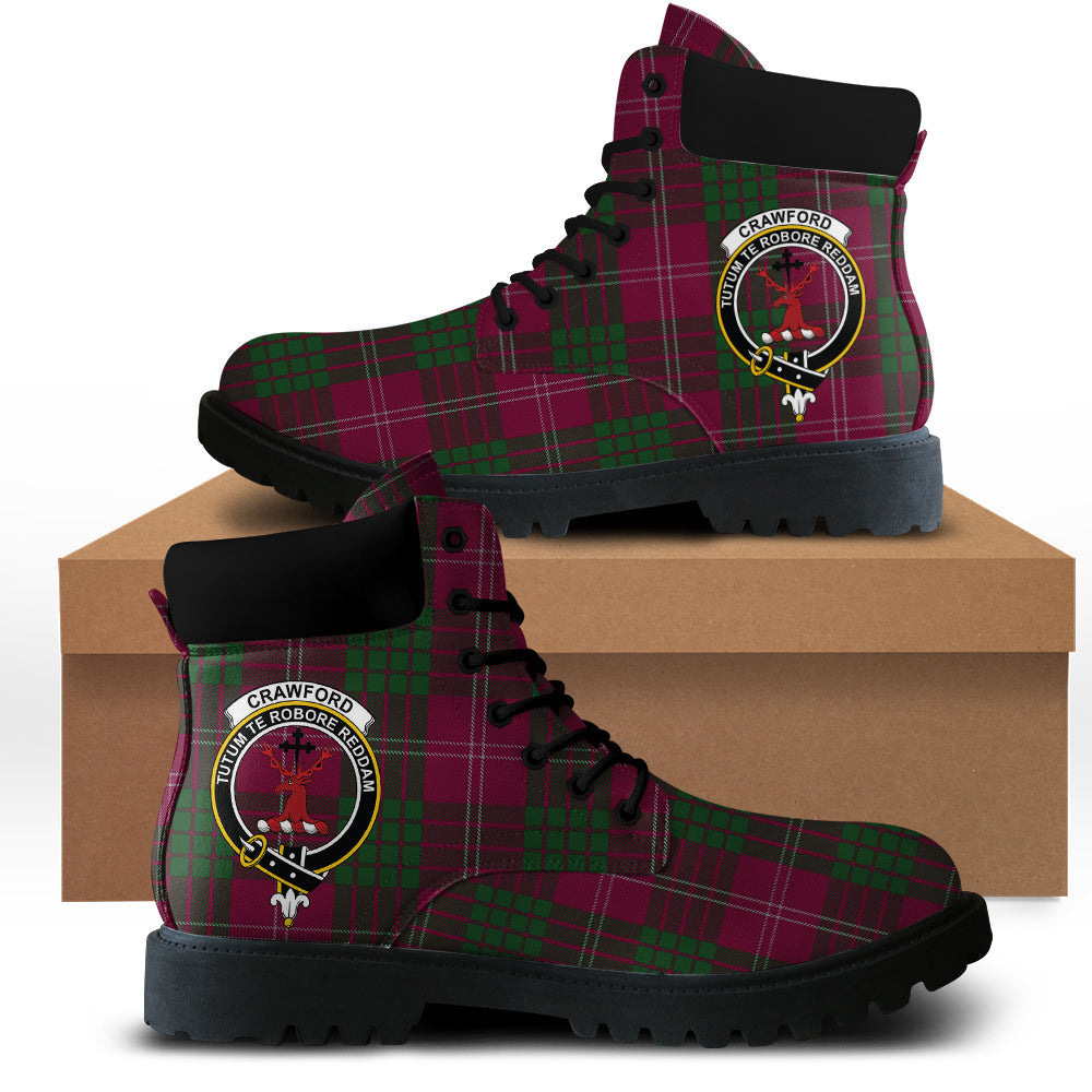 Crawford Tartan Plaid All Season Boots