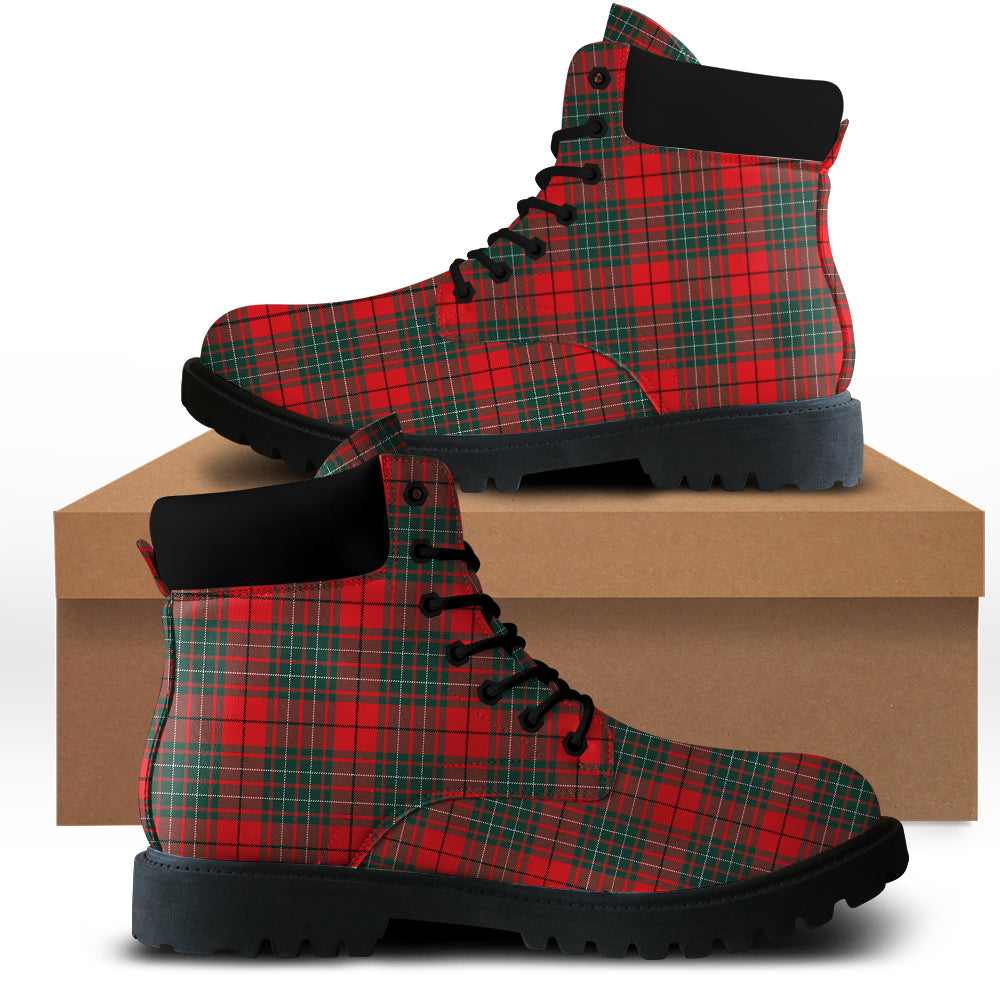 Cumming Modern Tartan Plaid All Season Boots