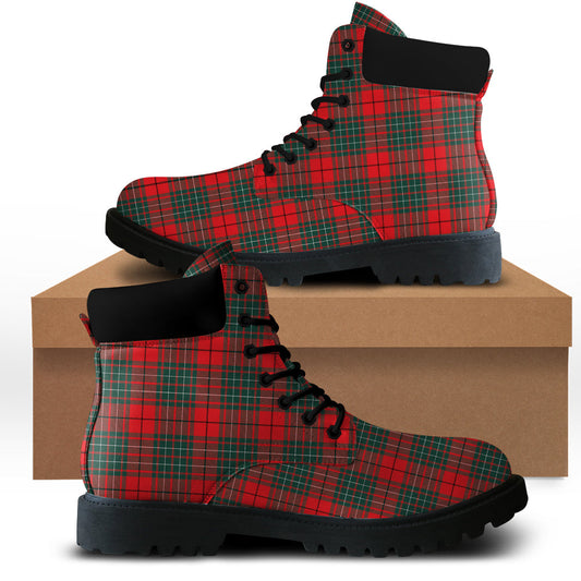 Cumming Modern Tartan Plaid All Season Boots