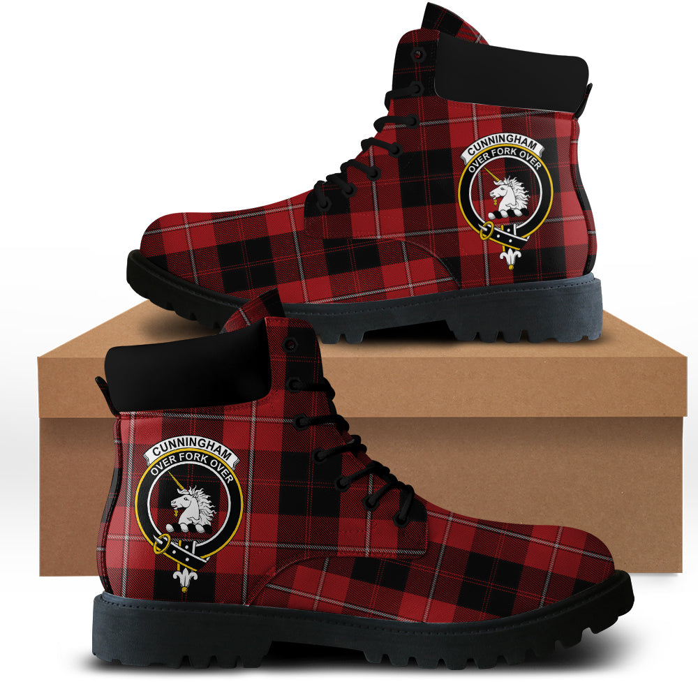 Cunningham Tartan Plaid All Season Boots