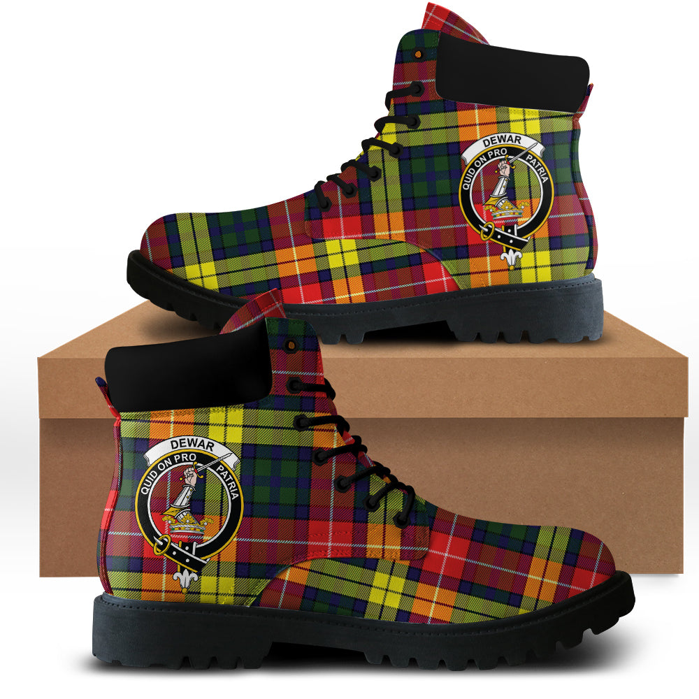 Dewar Tartan Plaid All Season Boots