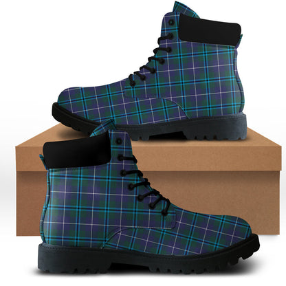 Douglas Modern Tartan Plaid All Season Boots