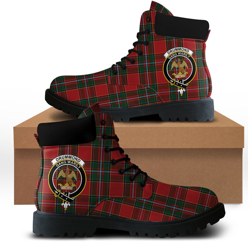 Drummond Ancient Tartan Plaid All Season Boots