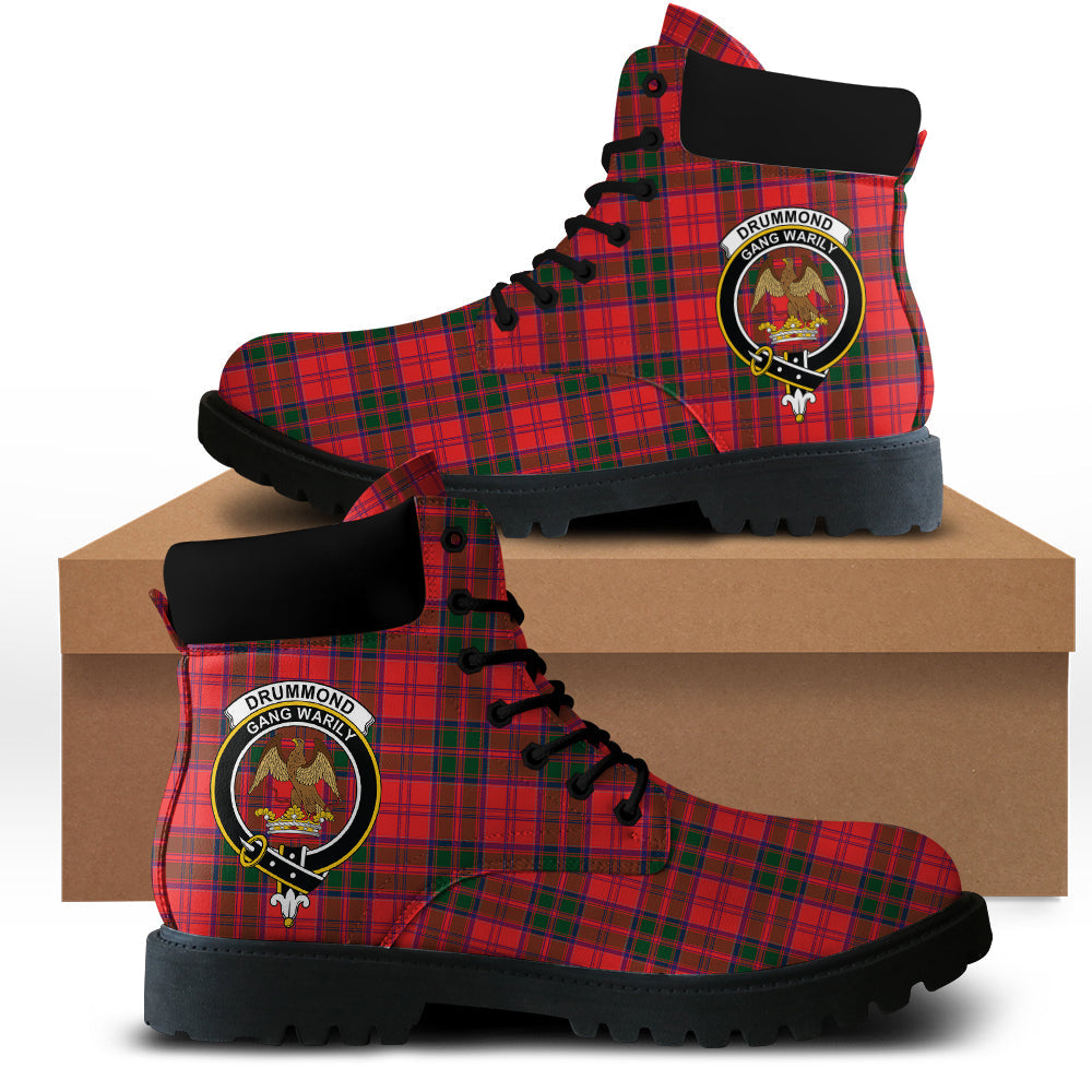 Drummond Modern Tartan Plaid All Season Boots