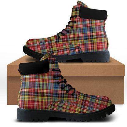 Drummond of Strathallan Modern Tartan Plaid All Season Boots