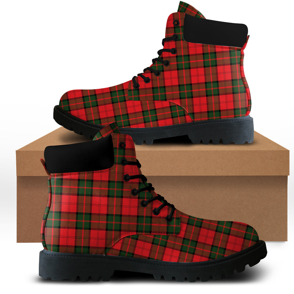 Dunbar Modern Tartan Plaid All Season Boots