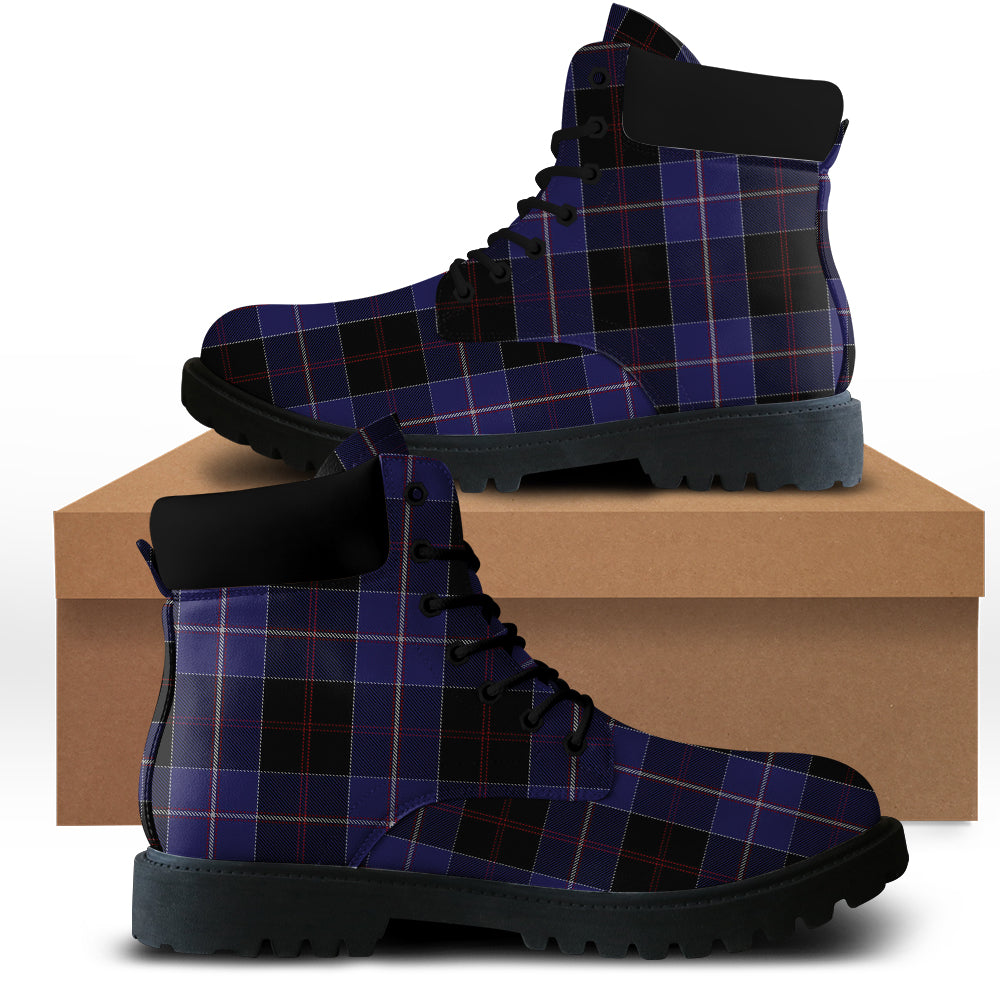 Dunlop Tartan Plaid All Season Boots