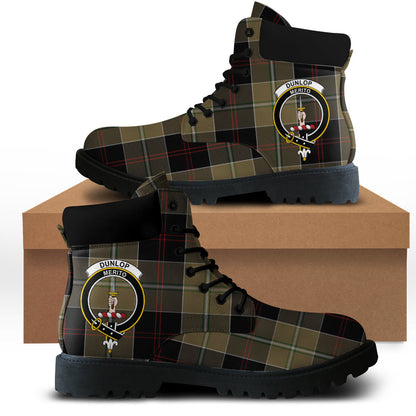 Dunlop Hunting Tartan Plaid All Season Boots