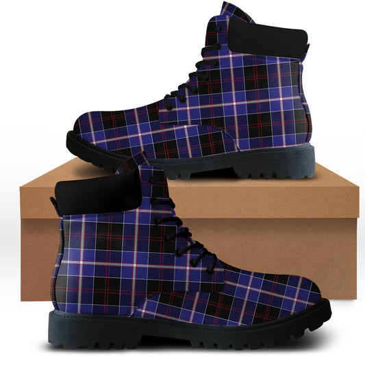 Dunlop Modern Tartan Plaid All Season Boots