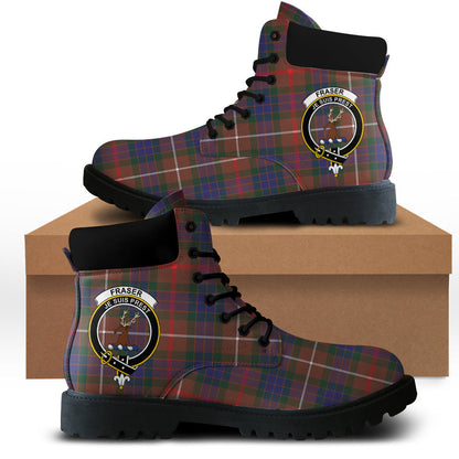 Fraser Hunting Modern Tartan Plaid All Season Boots