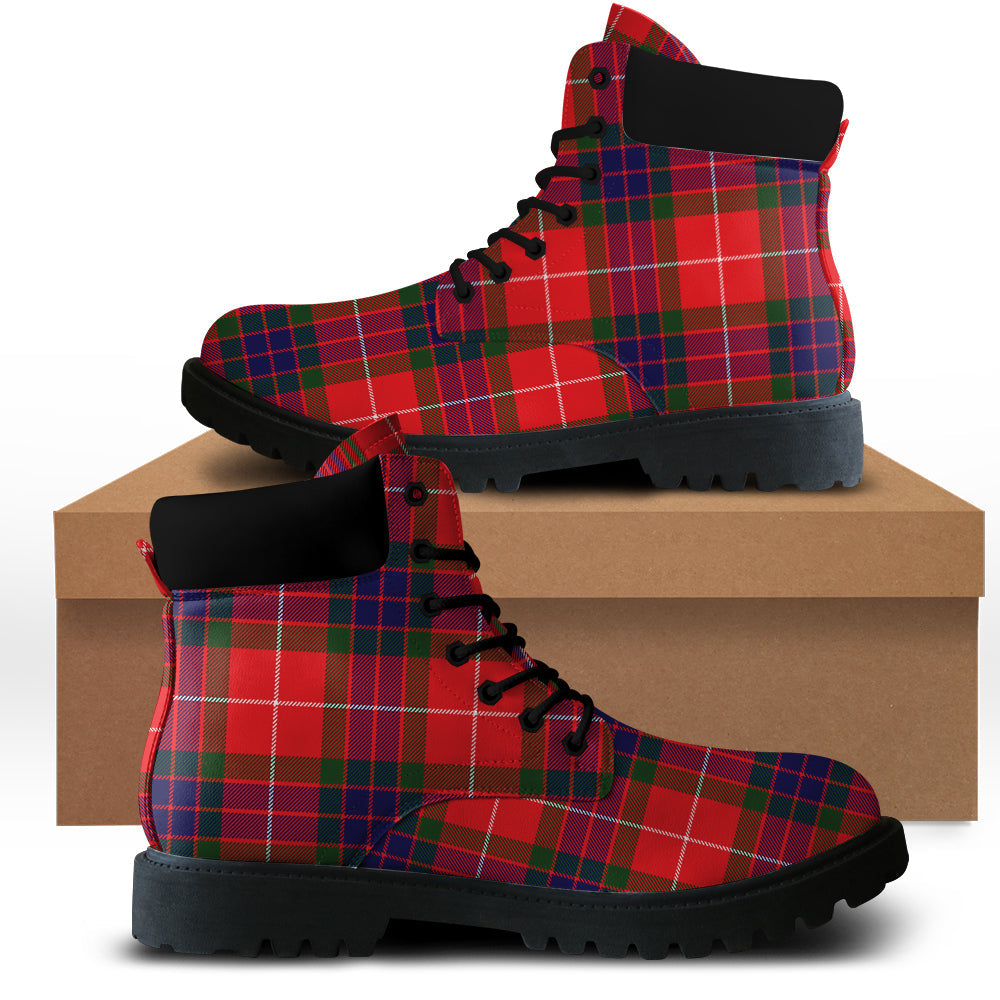 Fraser Modern Tartan Plaid All Season Boots