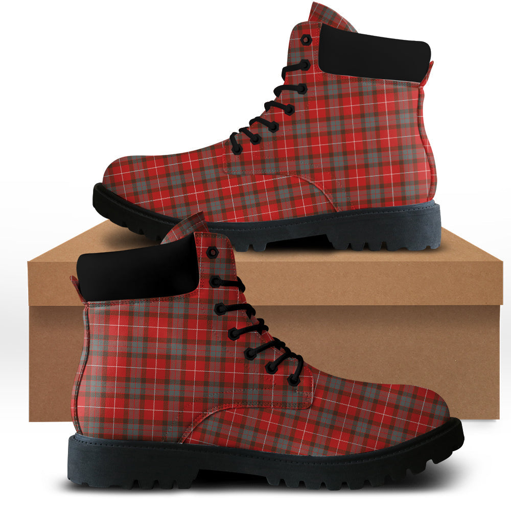 Fraser Weathered Tartan Plaid All Season Boots