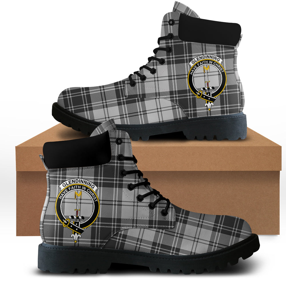 Glendinning Tartan Plaid All Season Boots