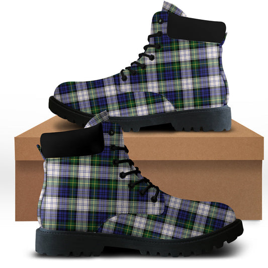 Gordon Dress Modern Tartan Plaid All Season Boots