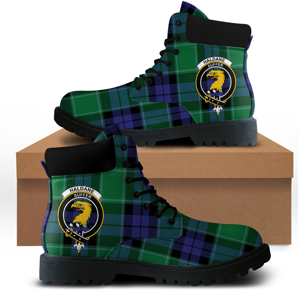 Haldane Tartan Plaid All Season Boots