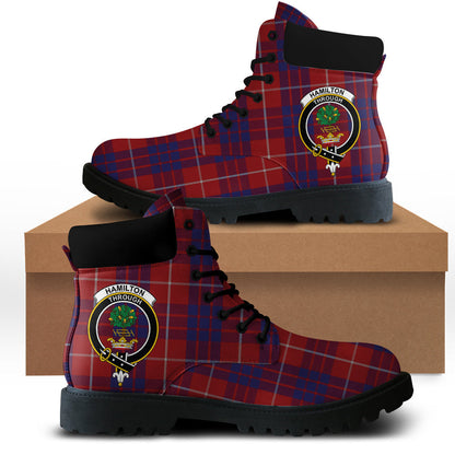 Hamilton Tartan Plaid All Season Boots