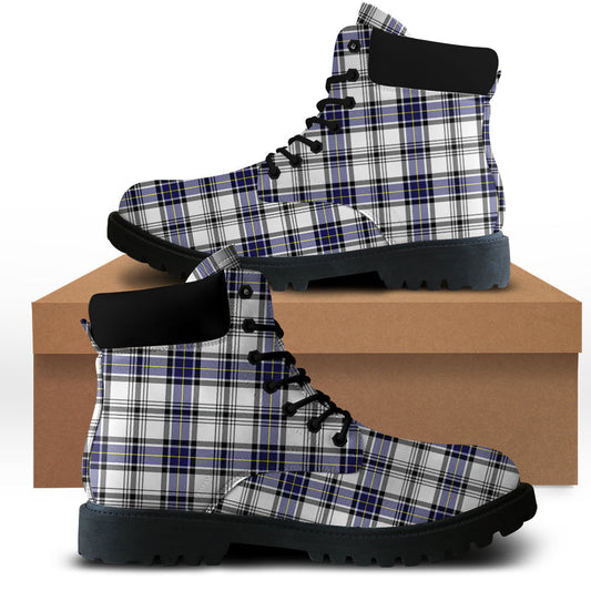 Hannay Modern Tartan Plaid All Season Boots