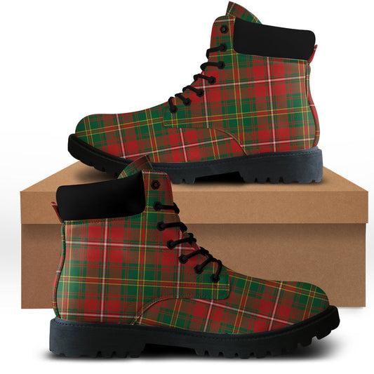 Hay Ancient Tartan Plaid All Season Boots