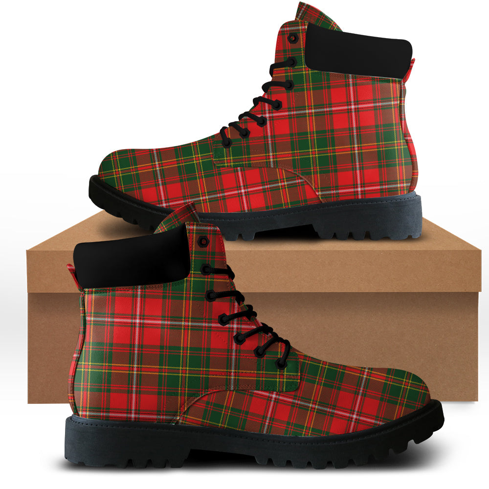 Hay Modern Tartan Plaid All Season Boots