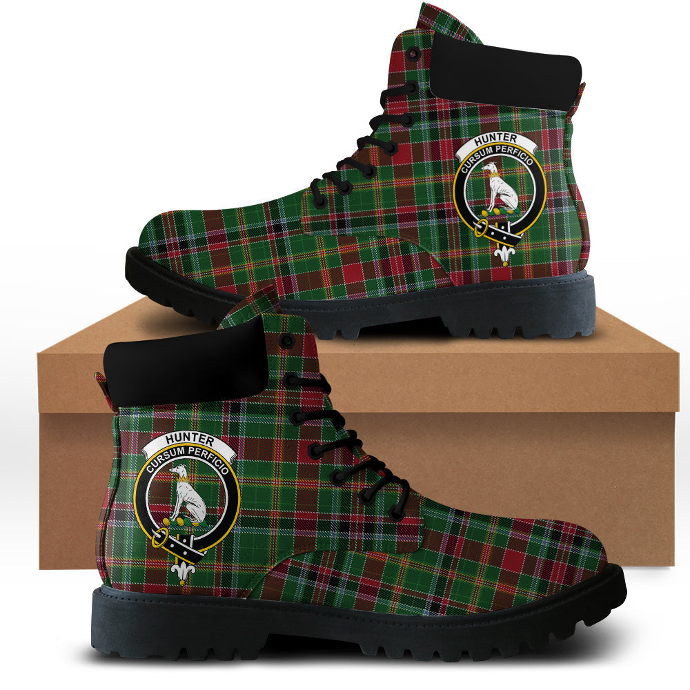 Hunter Wilsons Tartan Plaid All Season Boots