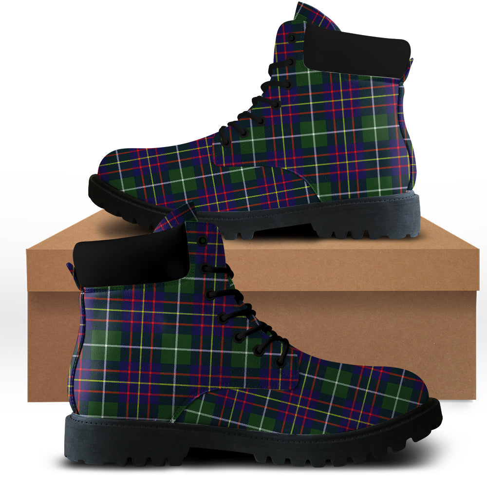 Inglis Modern Tartan Plaid All Season Boots