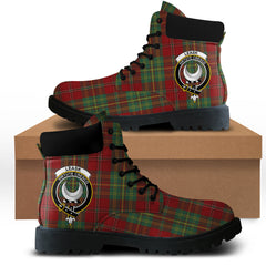 Leask Tartan Plaid All Season Boots