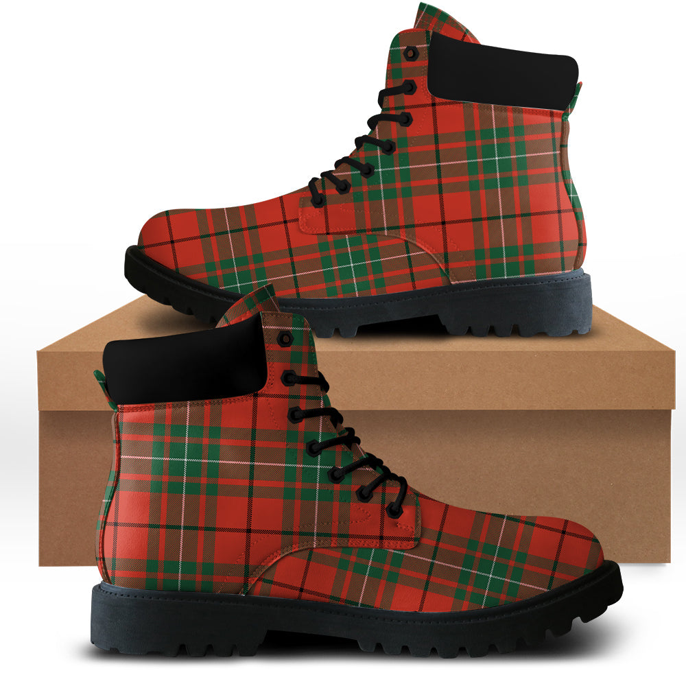 MacAulay Ancient Tartan Plaid All Season Boots