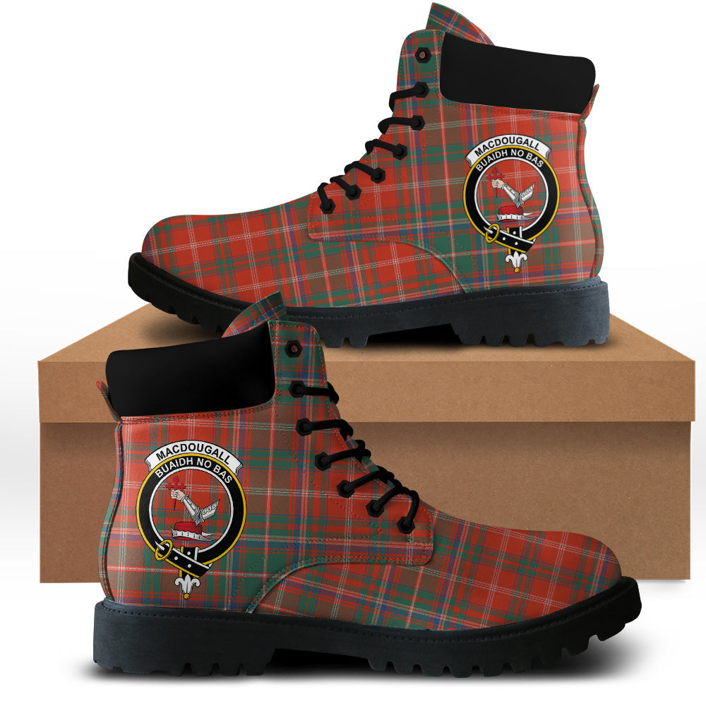 MacDougall Ancient Tartan Plaid All Season Boots