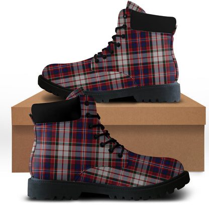 MacFarlane Dress Tartan Plaid All Season Boots