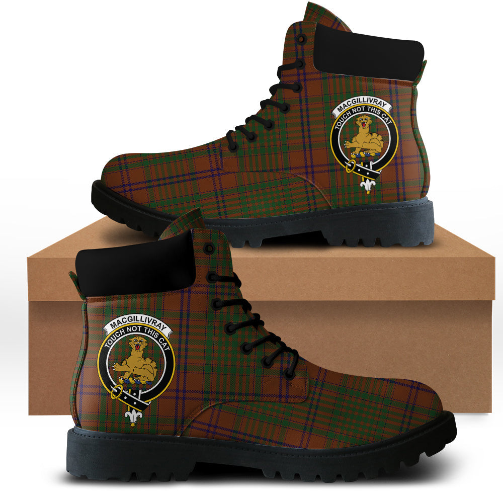 MacGillivray Hunting Tartan Plaid All Season Boots