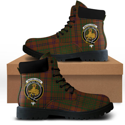 MacGillivray Hunting Tartan Plaid All Season Boots