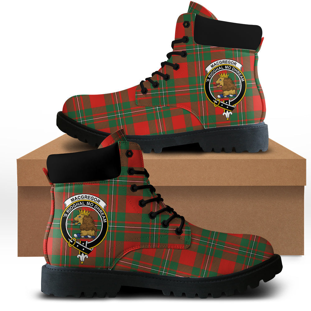 MacGregor Ancient Tartan Plaid All Season Boots