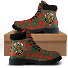 MacGregor Ancient Tartan Plaid All Season Boots