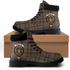 MacIntyre Hunting Weathered Tartan Plaid All Season Boots