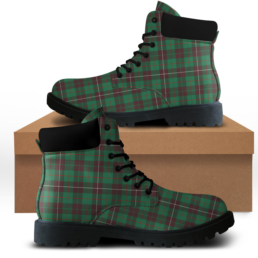 MacKinnon Hunting Ancient Tartan Plaid All Season Boots