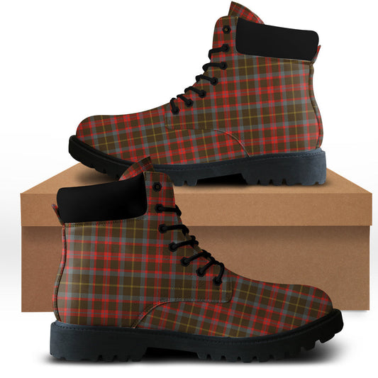 MacKintosh Hunting Weathered Tartan Plaid All Season Boots